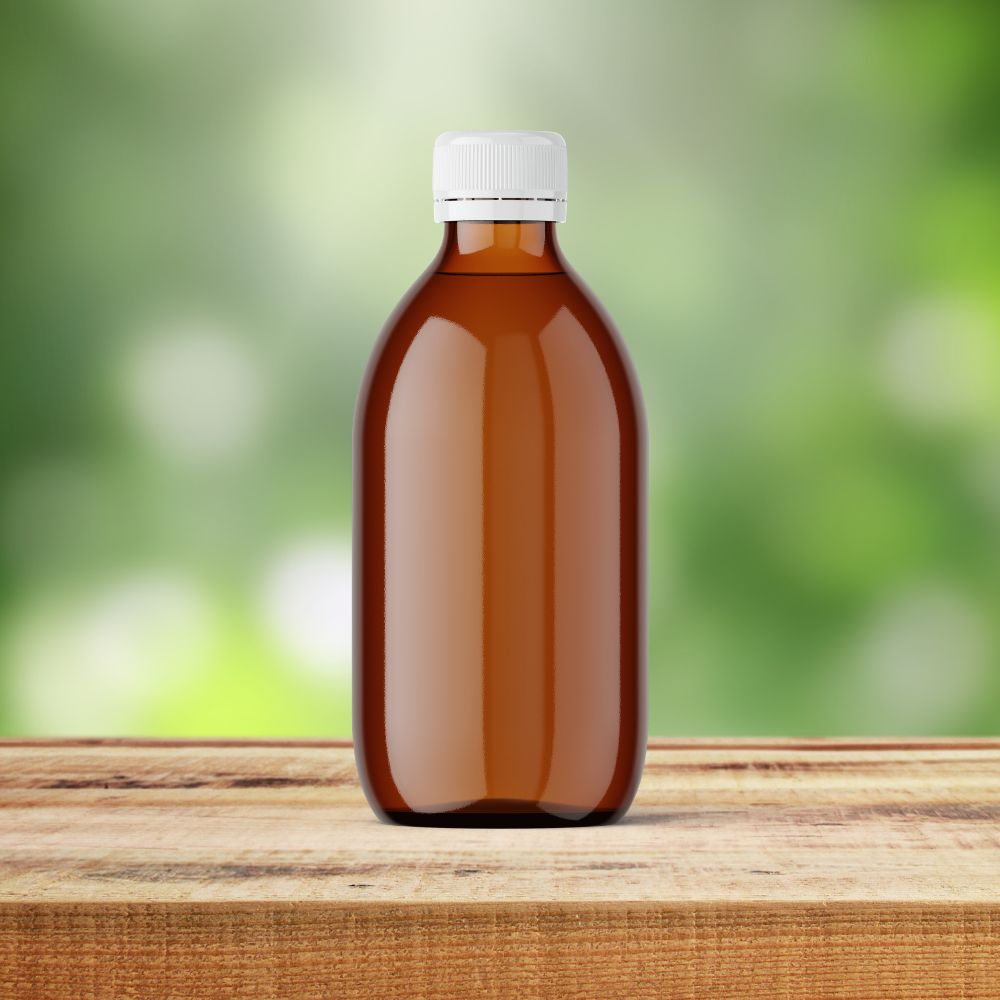 Braunglasflasche 250 ml