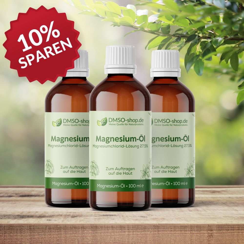 3 Stück Magnesiumöl 100 ml