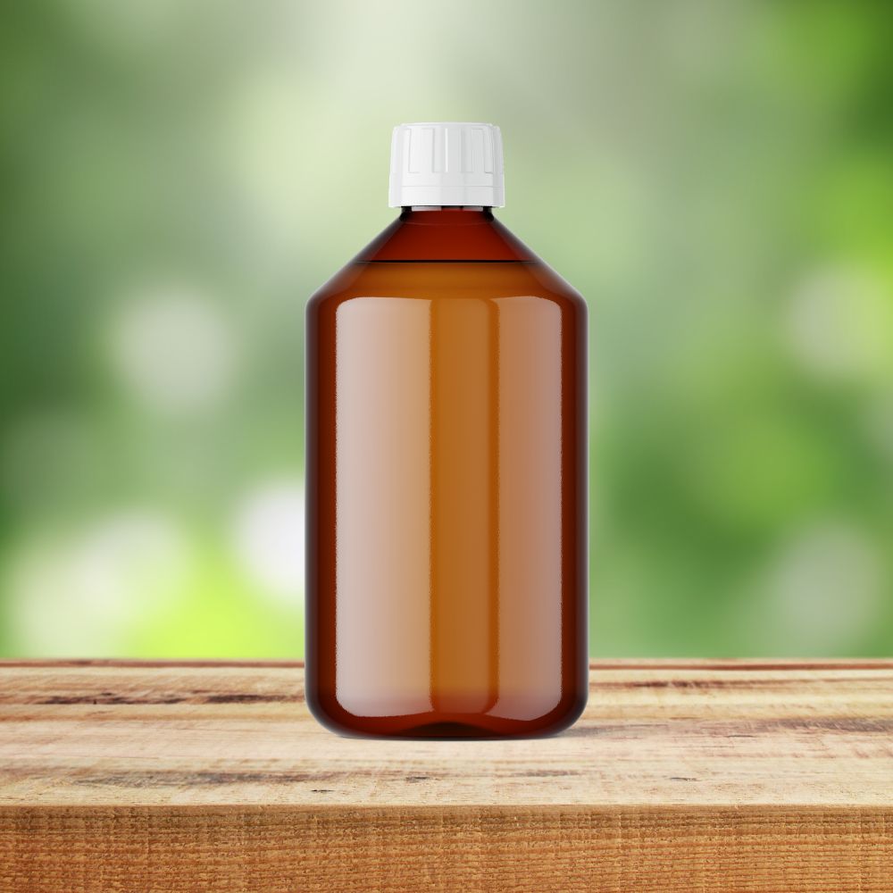 Braunglasflasche 1000 ml